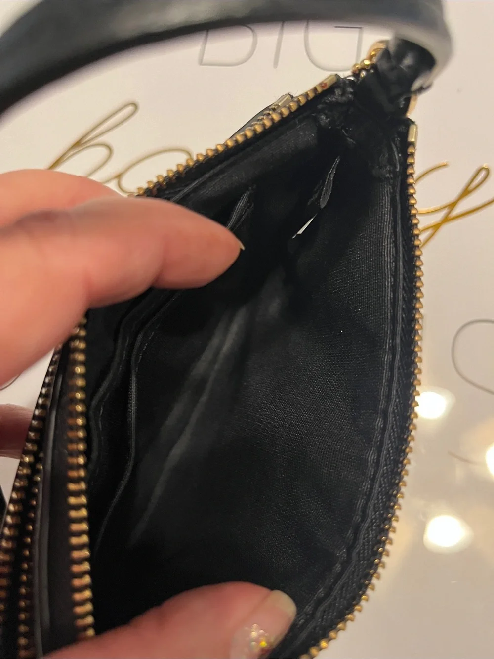 Coach compact wristlet